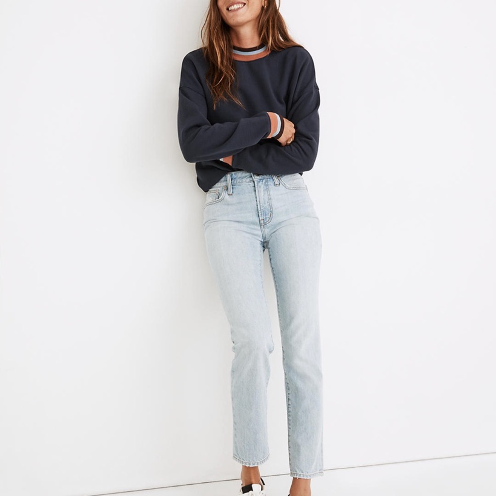 Madewell Mid-Rise Perfect Vintage Jean Fitzgerald Wash Size 27